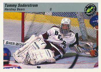 #91 Tommy Soderstrom - Hershey Bears - 1993 Classic Pro Prospects Hockey