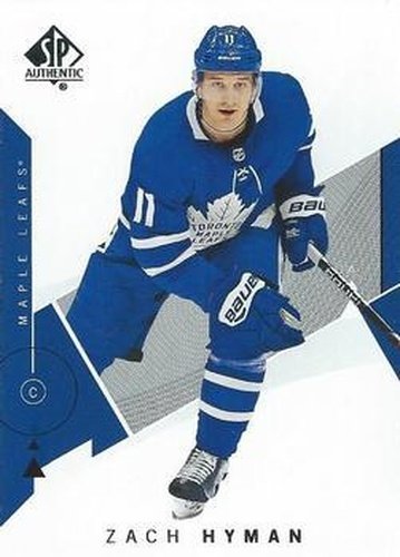 #91 Zach Hyman - Toronto Maple Leafs - 2018-19 SP Authentic Hockey