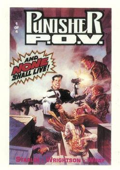 #91 Punisher P.O.V. Limited Series - 1991 Comic Images Marvel Comics First Covers II