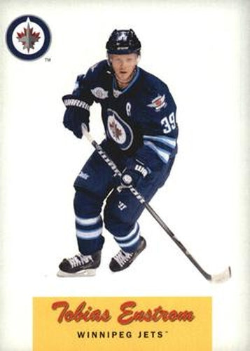 #91 Tobias Enstrom - Winnipeg Jets - 2012-13 O-Pee-Chee - Retro Hockey