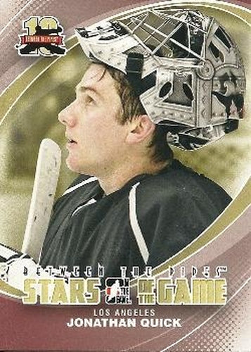 #91 Jonathan Quick - Los Angeles Kings - 2011-12 In The Game Between The Pipes Hockey