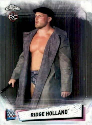 #91 Ridge Holland - 2021 Topps WWE Chrome Wrestling