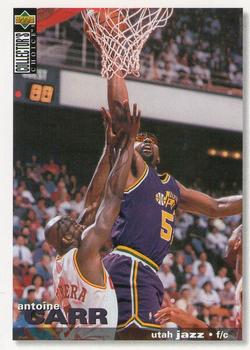 #91 Antoine Carr - Utah Jazz - 1995-96 Collector's Choice Basketball