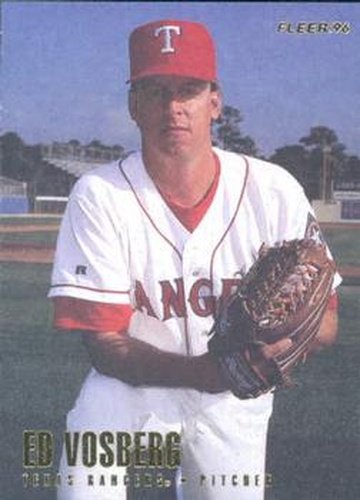 #U91 Ed Vosberg - Texas Rangers - 1996 Fleer Update Baseball