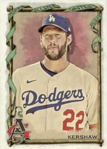#91 Clayton Kershaw - Los Angeles Dodgers - 2023 Topps Allen & Ginter Baseball