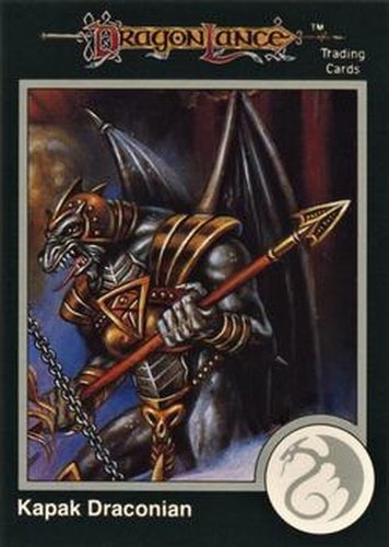 #91 Kapak Draconian - 1991 TSR Advanced Dungeons & Dragons - Silver