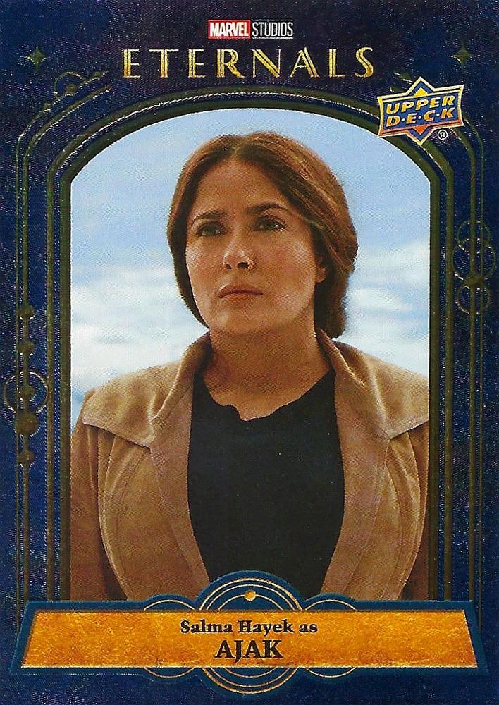 #91 Salma Hayek as Ajak - 2023 Upper Deck Marvel Eternals
