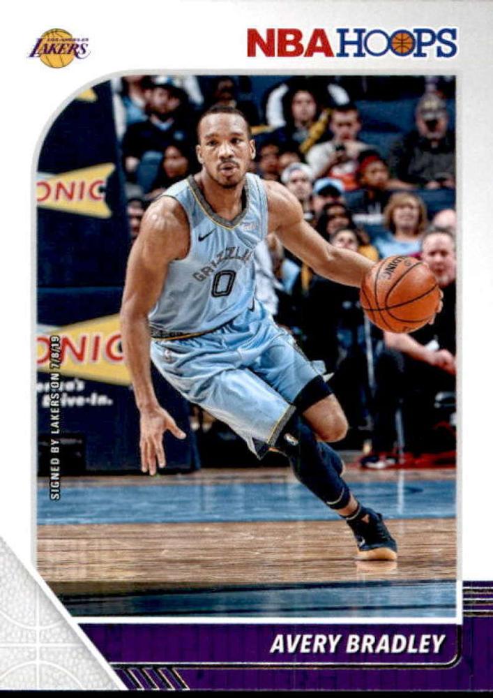 #91 Avery Bradley - Los Angeles Lakers - 2019-20 Hoops Basketball