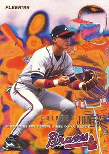 #U-91 Chipper Jones - Atlanta Braves - 1995 Fleer Update Baseball
