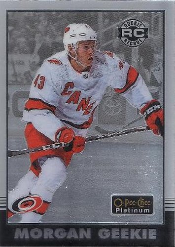 #R-91 Morgan Geekie - Carolina Hurricanes - 2020-21 O-Pee-Chee Platinum - Retro Hockey