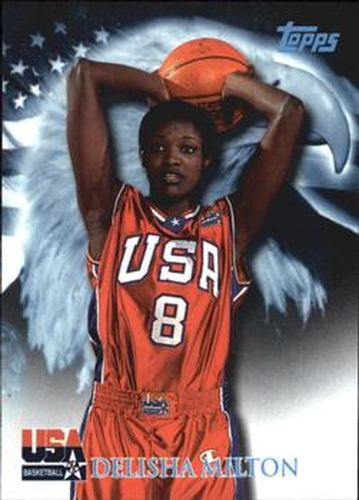 #91 DeLisha Milton - USA - 2000 Topps Team USA Basketball