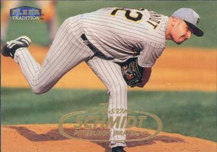 #91 Jason Schmidt - Pittsburgh Pirates - 1998 Fleer Tradition Baseball