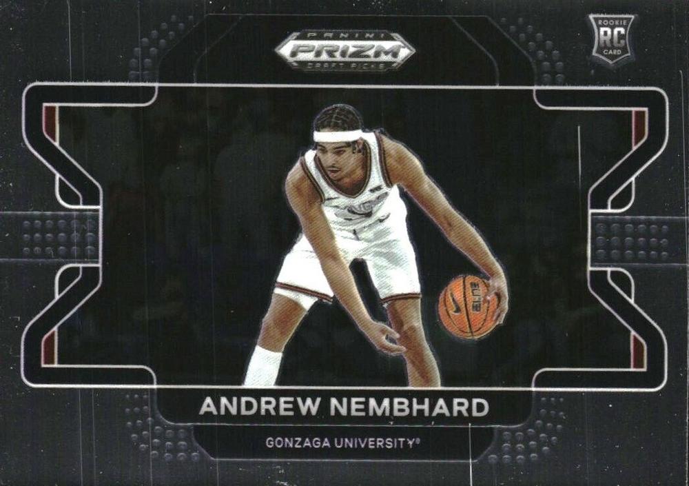 #91b Andrew Nembhard - Gonzaga Bulldogs - 2022 Panini Prizm Draft Picks Basketball