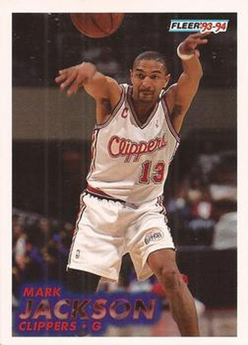 #92 Mark Jackson - Los Angelesippers - 1993-94 Fleer Basketball