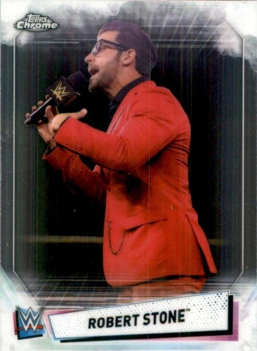 #92 Robert Stone - 2021 Topps WWE Chrome Wrestling