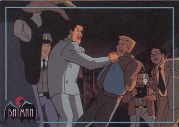 #92 Harvey Dent and the Thug - 1993 Topps Batman The Animated Series