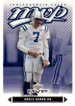 #92 Brock Huard - Indianapolis Colts - 2003 Upper Deck MVP Football