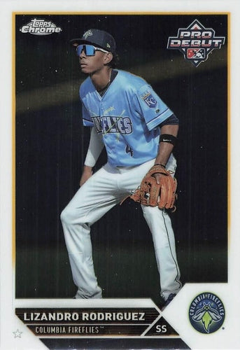 #PDC-92 Lizandro Rodriguez - Columbia Fireflies - 2023 Topps Pro Debut - Chrome Baseball