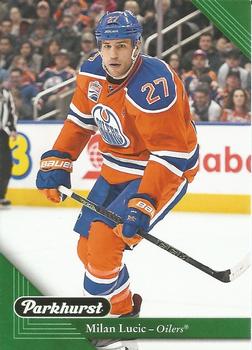 #92 Milan Lucic - Edmonton Oilers - 2017-18 Parkhurst Hockey