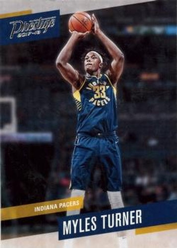 #92 Myles Turner - Indiana Pacers - 2017-18 Panini Prestige Basketball