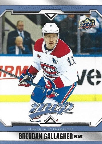 #92 Brendan Gallagher - Montreal Canadiens - 2024-25 Upper Deck MVP Hockey