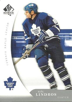 #92 Eric Lindros - Toronto Maple Leafs - 2005-06 SP Authentic Hockey