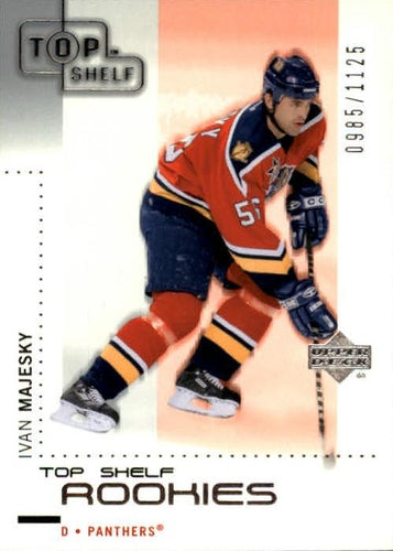 #92 Ivan Majesky - Florida Panthers - 2002-03 Upper Deck Top Shelf Hockey
