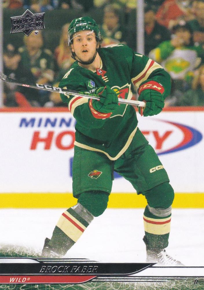 #92 Brock Faber - Minnesota Wild - 2024-25 Upper Deck Hockey