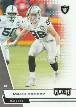 #92 Maxx Crosby - Las Vegas Raiders - 2020 Panini Playoff Football