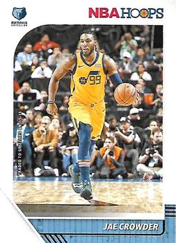 #92 Jae Crowder - Memphis Grizzlies - 2019-20 Hoops Basketball