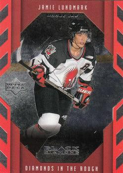 #92 Jamie Lundmark - Moose Jaw Warriors - 1999-00 Upper Deck Black Diamond Hockey