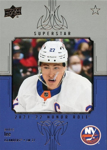 #HR-92 Anders Lee - New York Islanders - 2021-22 Upper Deck - Honor Roll Hockey