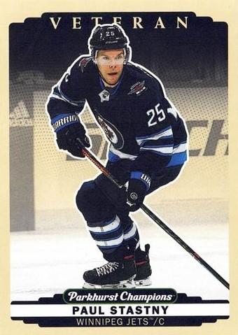 #92 Paul Stastny - Winnipeg Jets - 2022-23 Parkhurst Champions Hockey