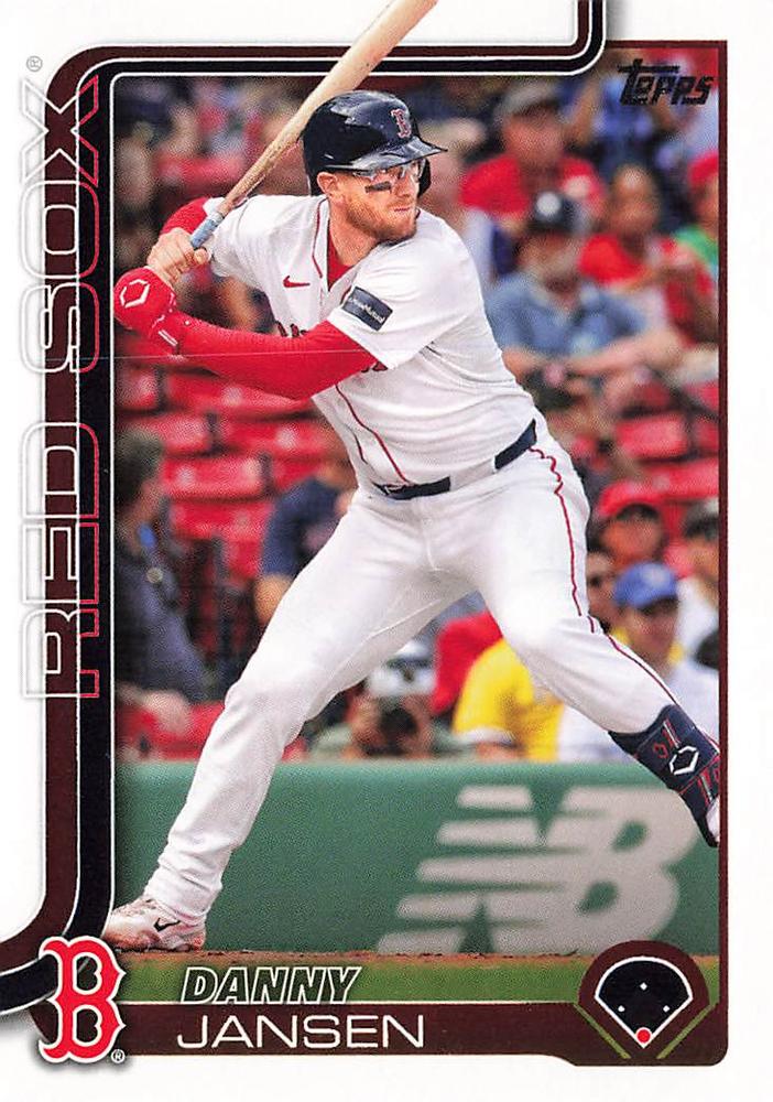#92 Danny Jansen - Boston Red Sox - 2025 Topps Baseball