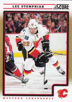 #92 Lee Stempniak - Calgary Flames - 2012-13 Score - Gold Rush Hockey