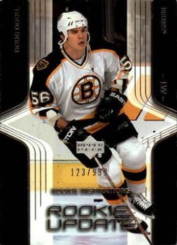 #92 Doug Doull - Boston Bruins - 2003-04 Upper Deck Rookie Update Hockey