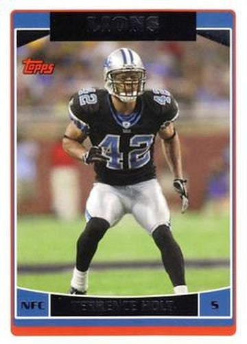 #92 Terrence Holt - Detroit Lions - 2006 Topps Football