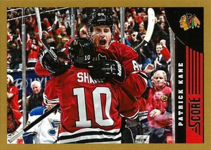 #92 Patrick Kane - Chicago Blackhawks - 2013-14 Score - Gold Hockey