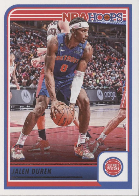 #92 Jalen Duren - Detroit Pistons - 2023-24 Hoops Basketball