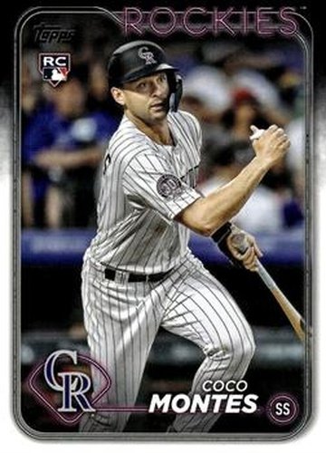 #92 Coco Montes - Colorado Rockies - 2024 Topps Baseball