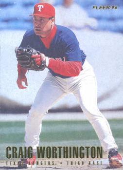 #U92 Craig Worthington - Texas Rangers - 1996 Fleer Update Baseball