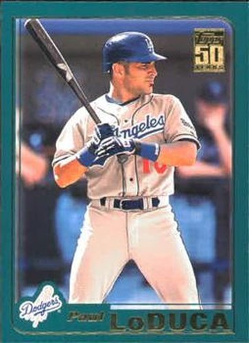 #T92 Paul Lo Duca - Los Angeles Dodgers - 2001 Topps Traded & Rookies Baseball