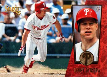 #92 Lenny Dykstra - Philadelphia Phillies - 1995 Select Baseball