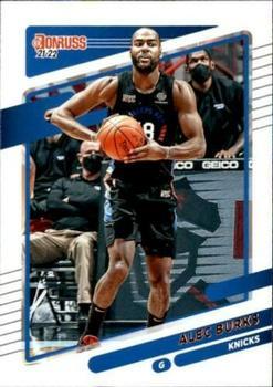 #92 Alec Burks - New York Knicks - 2021-22 Donruss Basketball