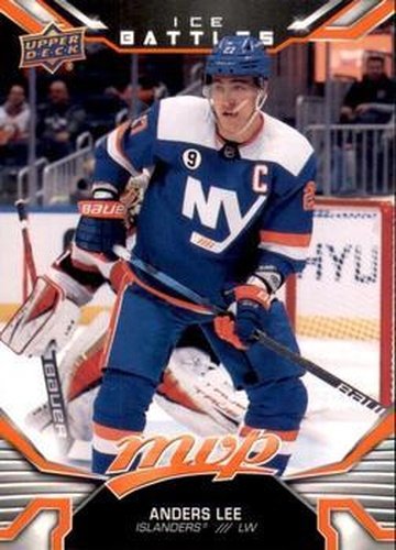 #92 Anders Lee - New York Islanders - 2022-23 Upper Deck MVP - Ice Battles Hockey