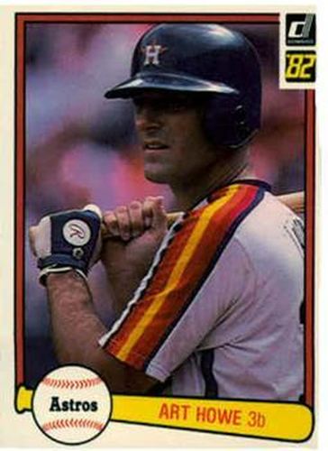 #92 Art Howe - Houston Astros - 1982 Donruss Baseball