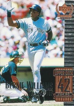 #92 Bernie Williams - New York Yankees - 1999 Upper Deck Century Legends Baseball