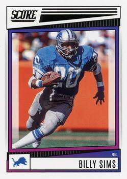 #92 Billy Sims - Detroit Lions - 2022 Score Football
