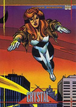 #92 Crystal - 1993 SkyBox Marvel Universe
