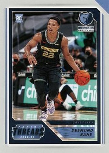 #92 Desmond Bane - Memphis Grizzlies - 2020-21 Panini Chronicles Basketball